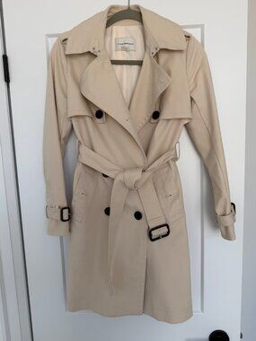 Club Monaco Beige Trench Coat